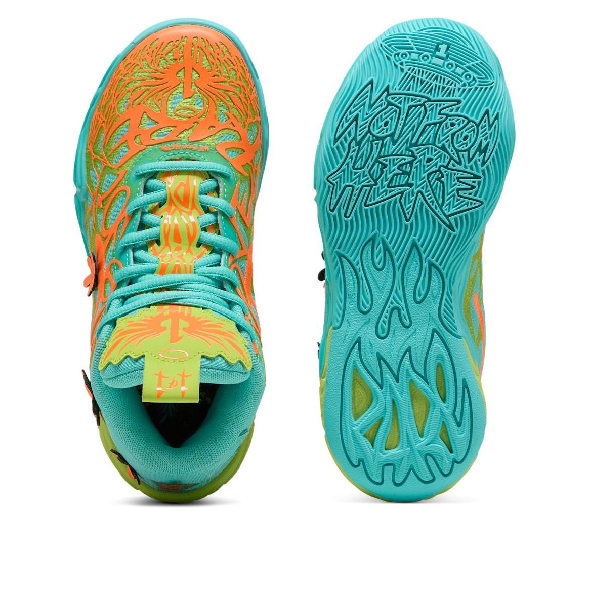 (GS) PUMA MB.04 x Scooby-Doo 'Aquatic Lime Smash Heat Fire' 310777-01