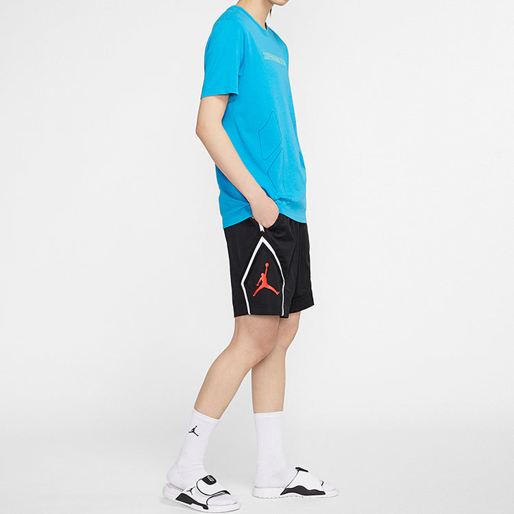 Air Jordan 23 ENGINEERED Dri-FIT Quick Dry Casual Sports Short Sleeve Blue CJ6205-446