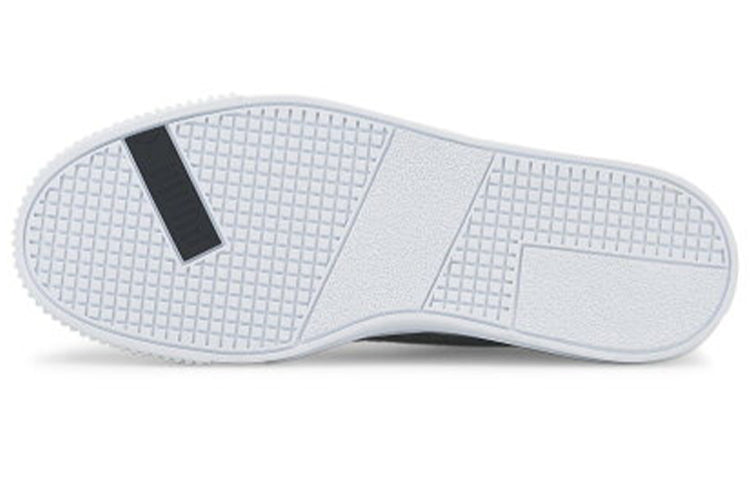 PUMA Ever Fs Denim Casual Skateboarding Shoes Unisex White Black 387279-02