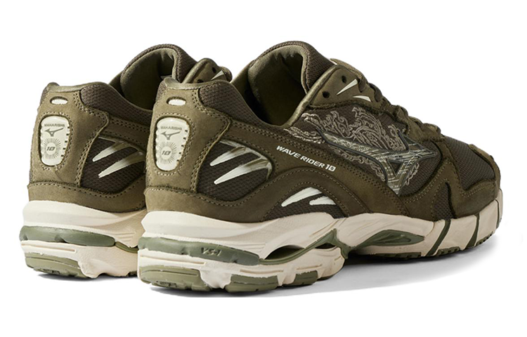 Mizuno x Maharishi Wave Rider 10 '97 'Fire Phoenix' D1GD222501