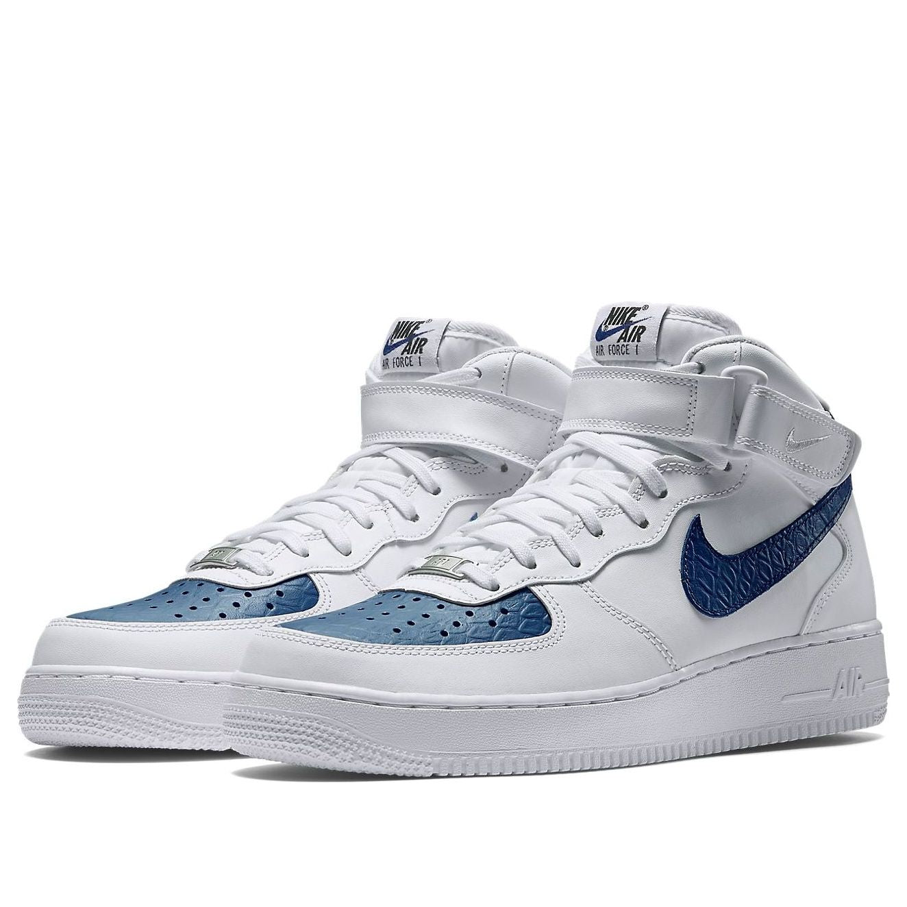 Nike Air Force 1 Mid '07 'White Blue Legend' 315123-125