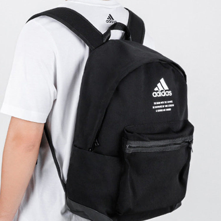 adidas Classic Twill Fabric Backpack 'Black' GD2610