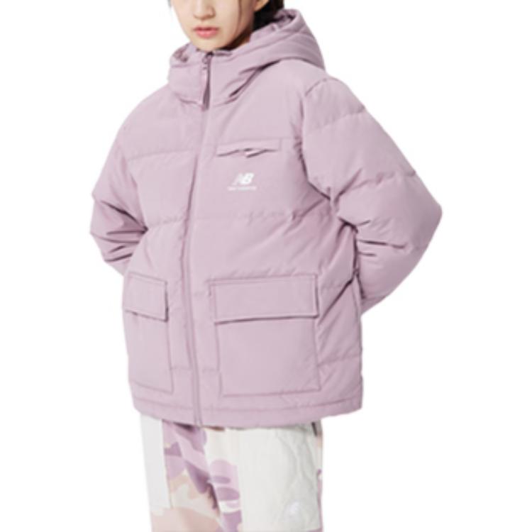 (WMNS) New Balance Classic Puffer Jacket Asia Sizing 'Purple' AWJ23335-LCK