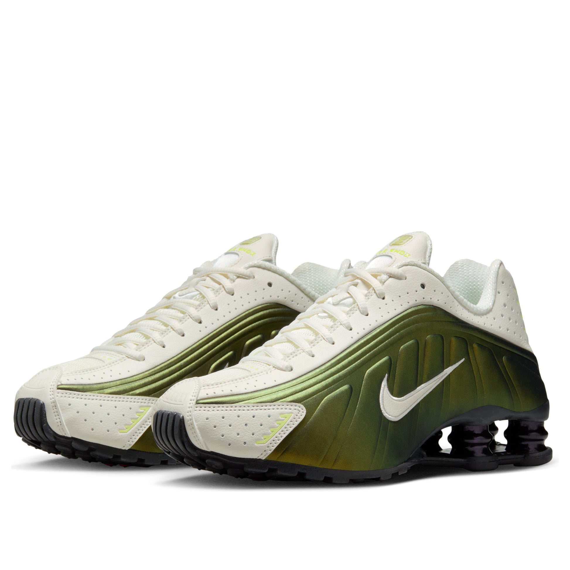 (WMNS) Nike Shox R4 'Sail Light Lemon Twist' IB8062-133