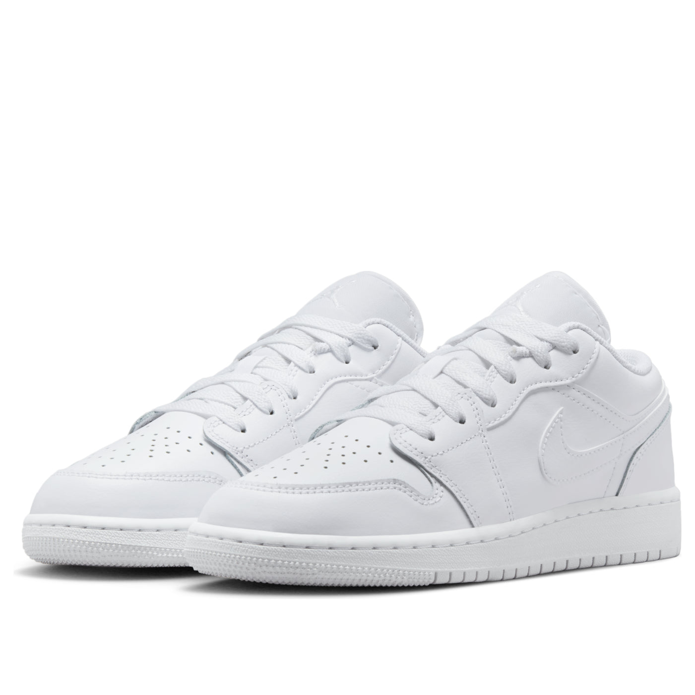 (GS) Air Jordan 1 Low 'Triple White 2023' 553560-136