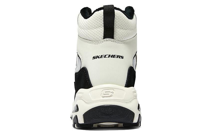 (WMNS) Skechers D'Lites New Lane Sneaker 'White Black Grey' 168026-WGRY