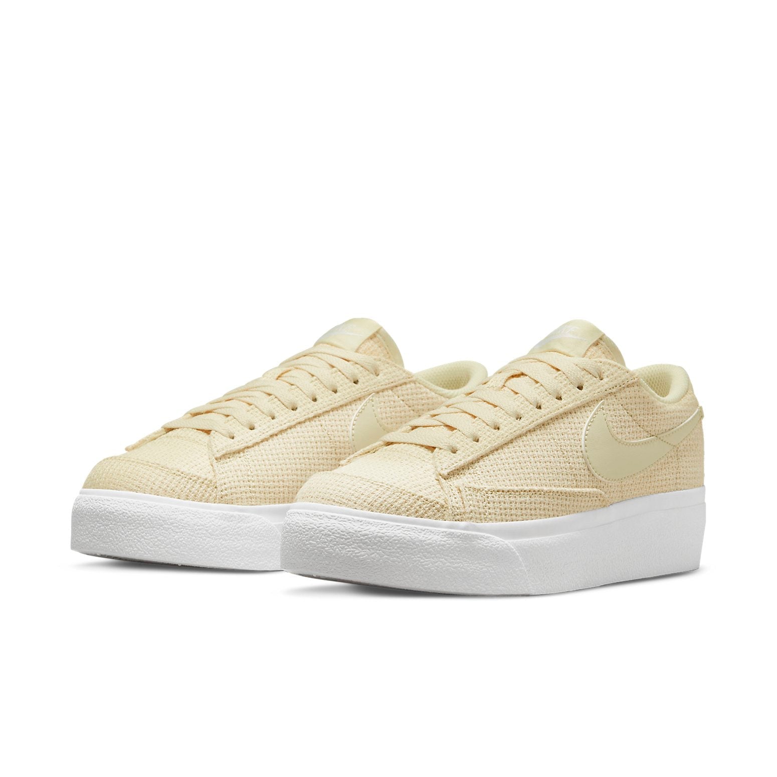(WMNS) Nike Blazer Low Platform 'Brown White' DN0744-200