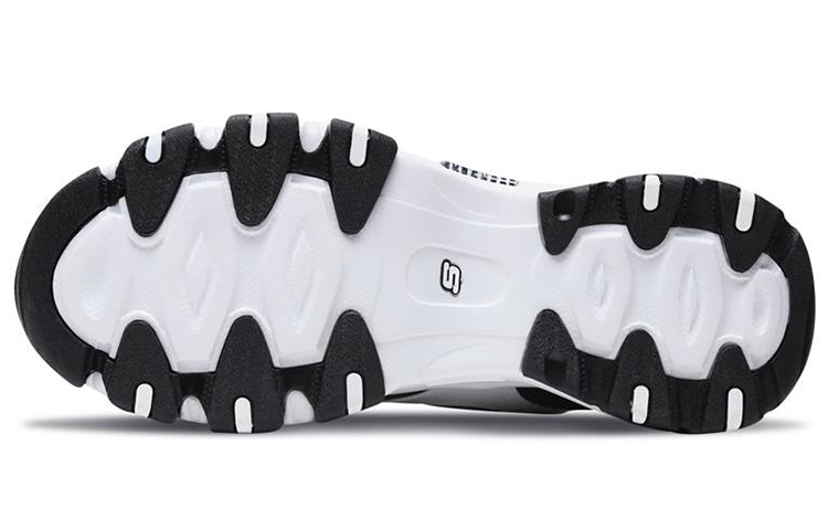 Skechers D'Lites 2.0 low Sports Shoes Black/White 666049-BKW