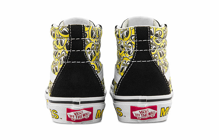 (PS) Vans x Mooneyes SK8-HI 'Black White Yellow' VN0A5DXNY23
