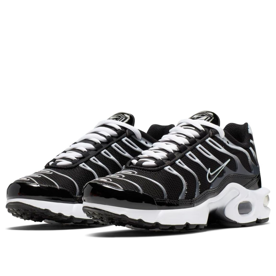 (GS) Nike Air Max Plus 'Black White' AR1852-006