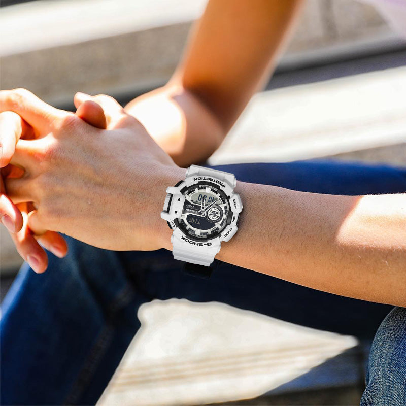 CASIO G-Shock Analog-Digital 'White' GA-400-7ADR