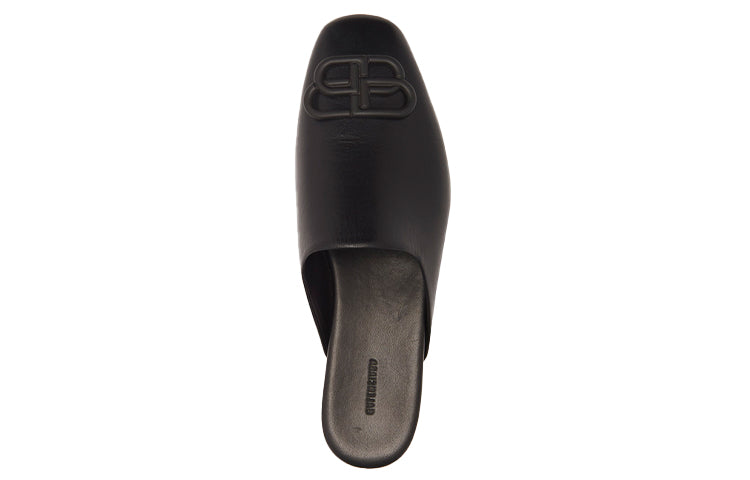 (WMNS) Balenciaga Cosy Slippers Black 590935WA7221000