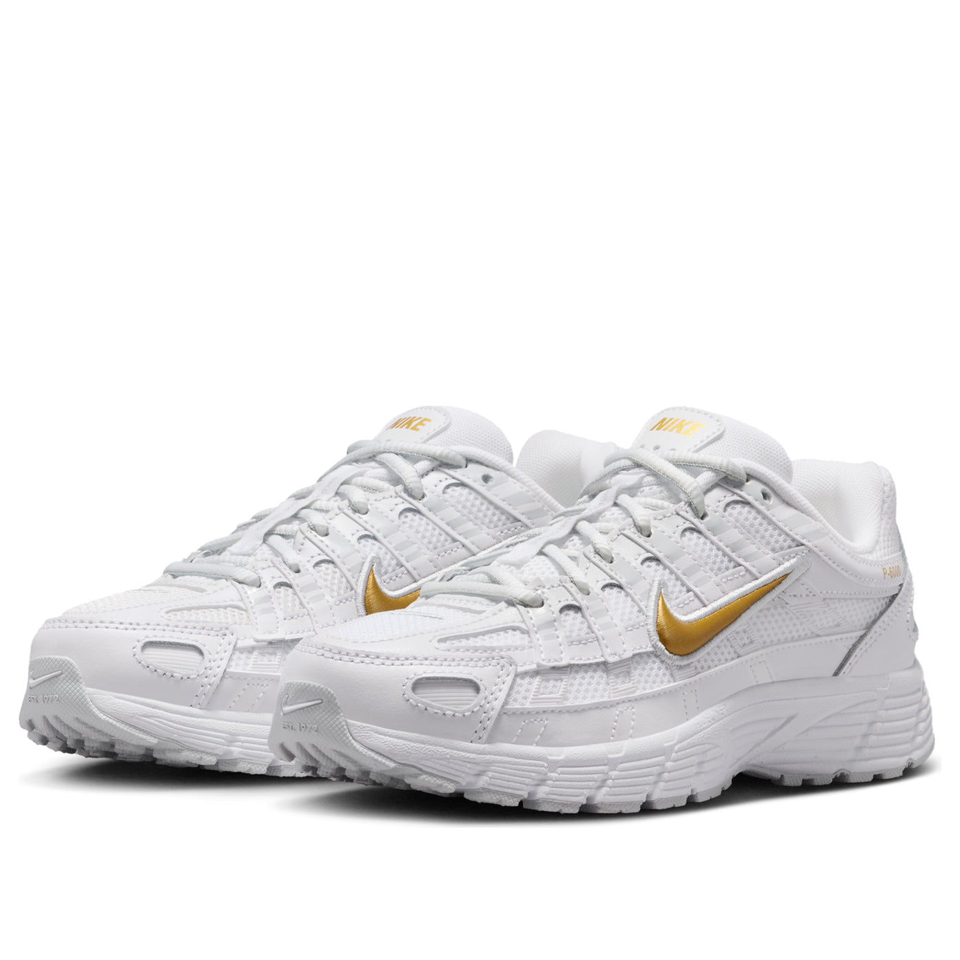 (GS) Nike P-6000 'White Metallic Gold' HV5064-102