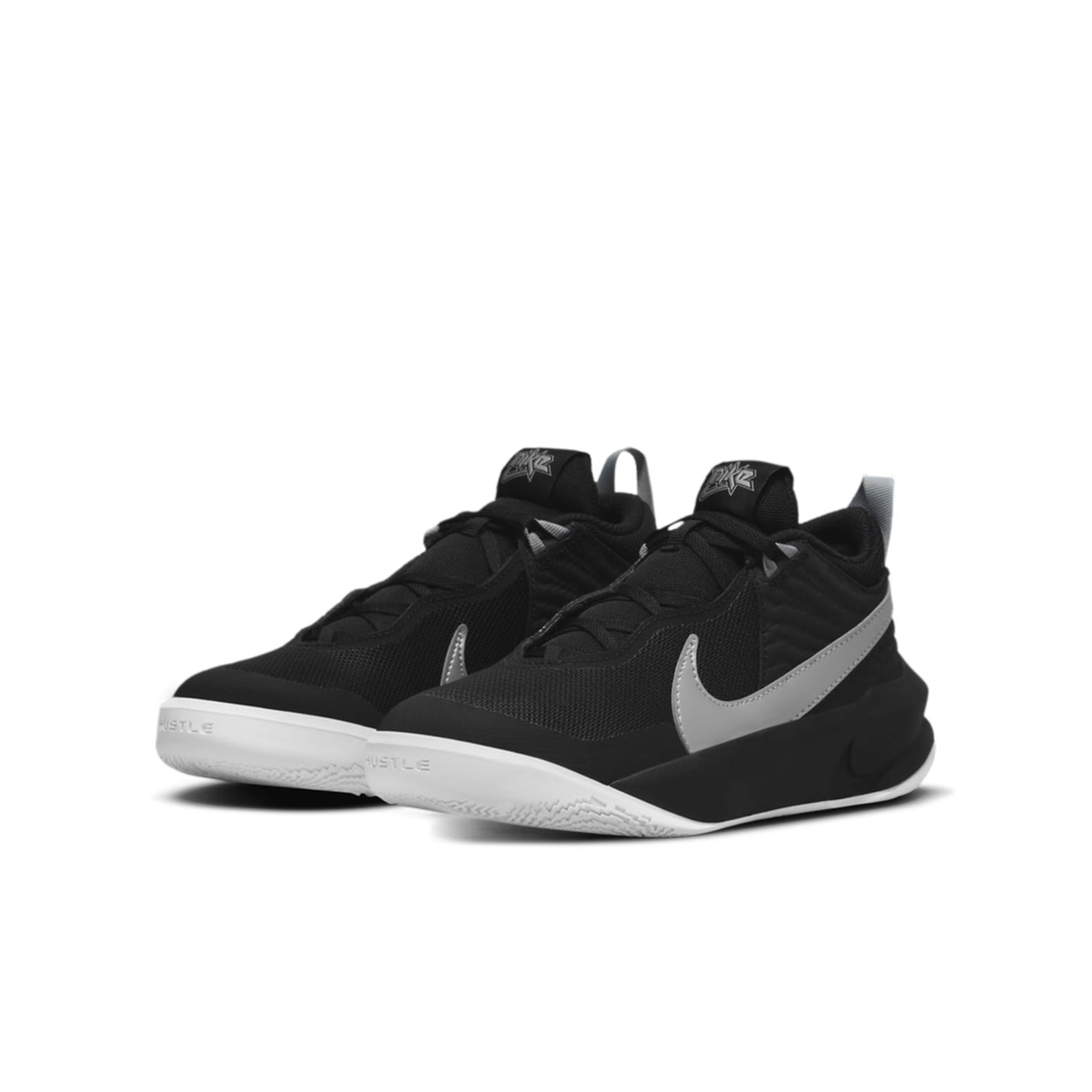 (GS) Nike Team Hustle D10 'Black Metallic Silver' CW6735-004