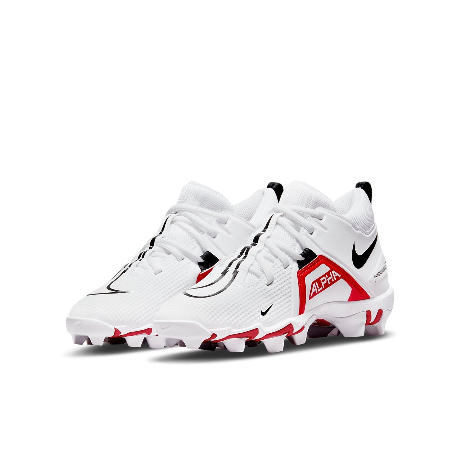 (GS) Nike Alpha Menace 3 Shark 'White University Red' CV0581-103