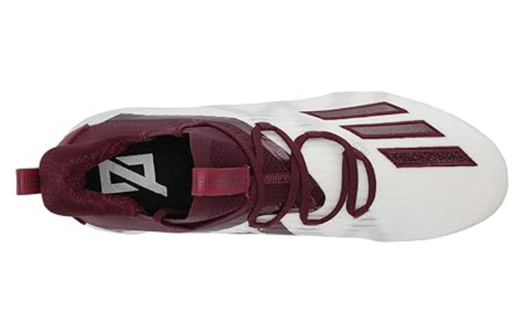 adidas Adizero Cleat 'White Burgundy' B07S456PHJ