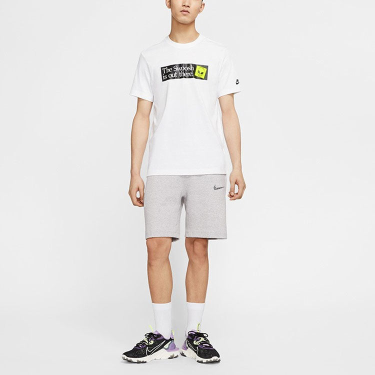 Nike Alien Printing Short Sleeve White CU6946-100