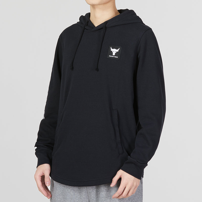 Under Armour Pjt Rock Terry Hoodie 'Black' 1377428-001
