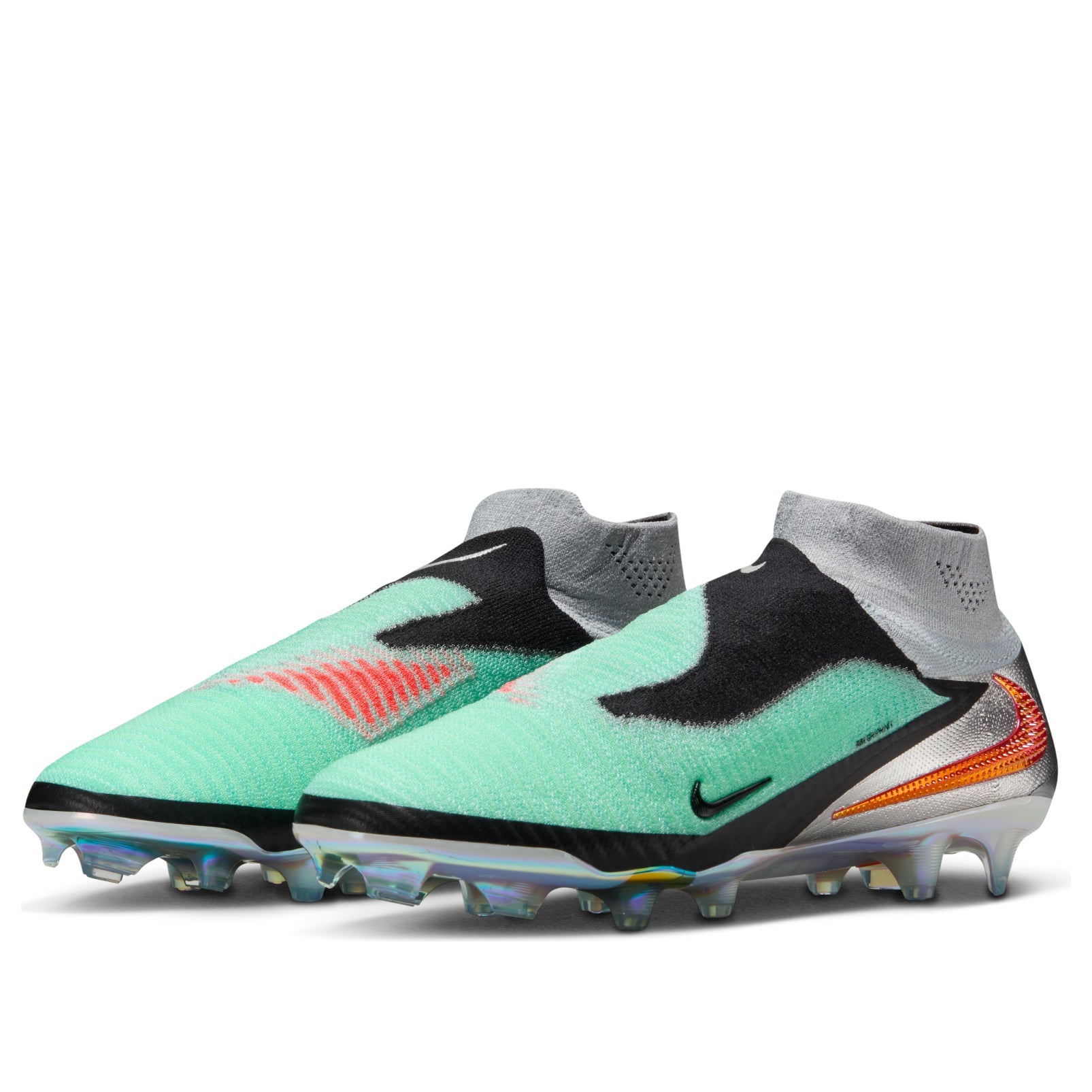Nike Phantom 6 High Elite FG 'Chrome Black' IH3735-001