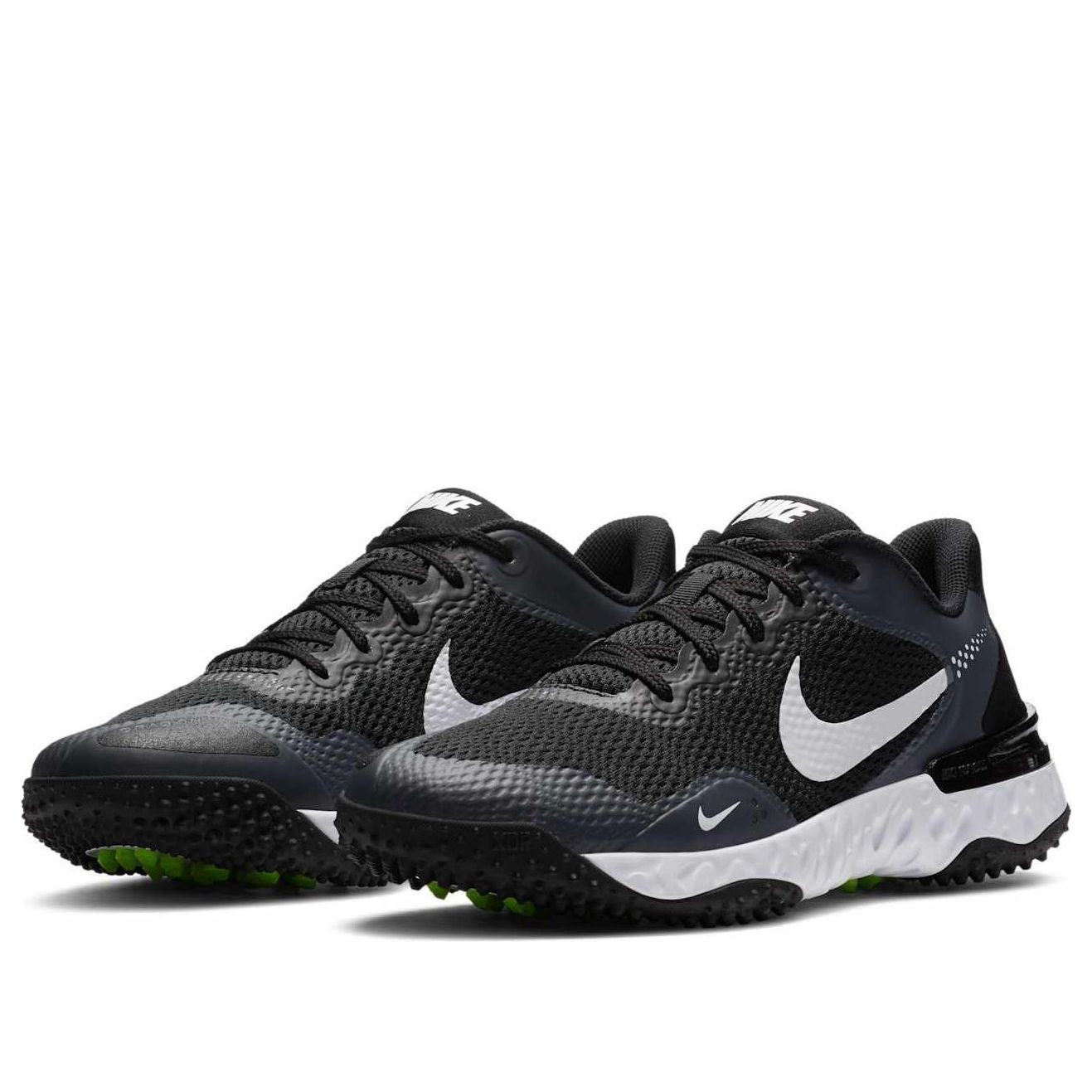 Nike Alpha Huarache Elite 3 Turf 'Black Iron Grey' CK0748-003