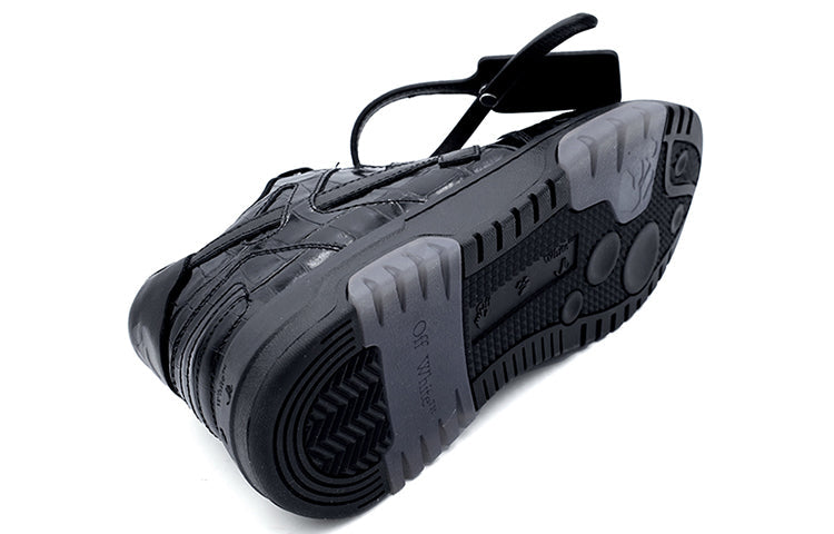 Off-White Out Of Office Chunky Sneakers 'Black' OMIA189S21LEA0021010