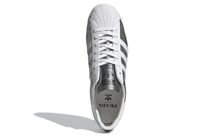 adidas Superstar x Prada Shoes 'Silver White' FX4546
