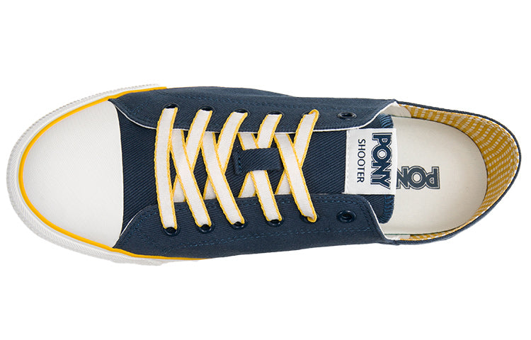 PONY Classic Leisure Low Canvas Shoes Blue 02M1SH03NB