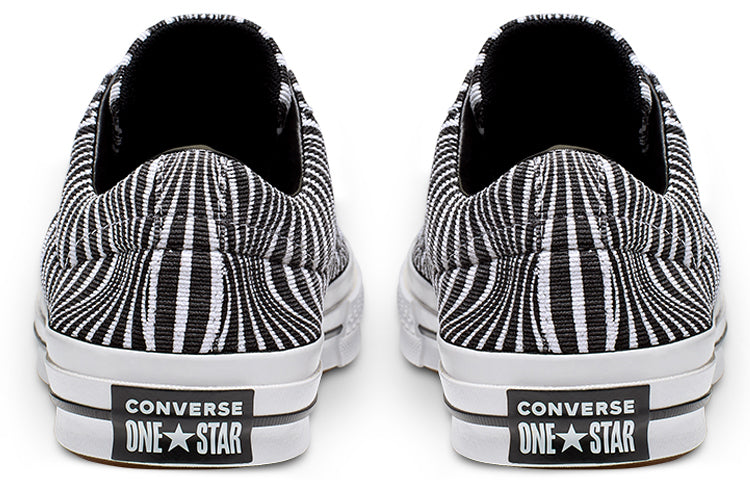 Converse One Star Moonshot Low Top 'Black White' 165126C