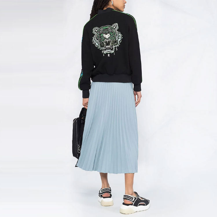 KENZO Back Tiger Head Embroidered Jacket Black FA52BL0555AC-59