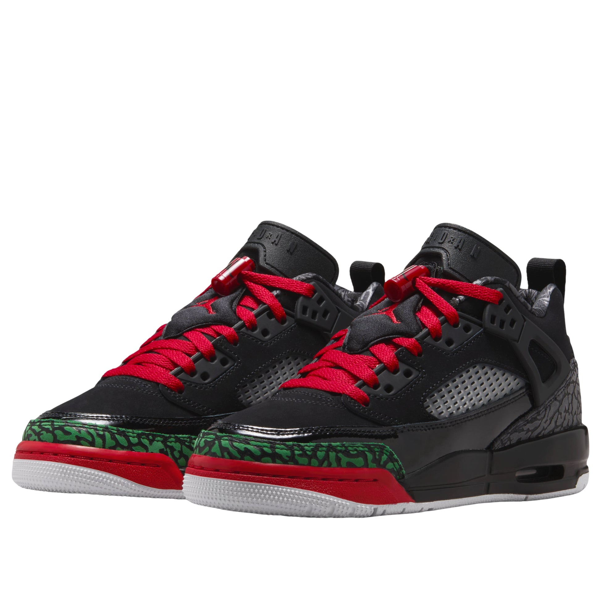 (GS) Air Jordan Spizike Low 'Black Classic Green Red' FQ3950-060