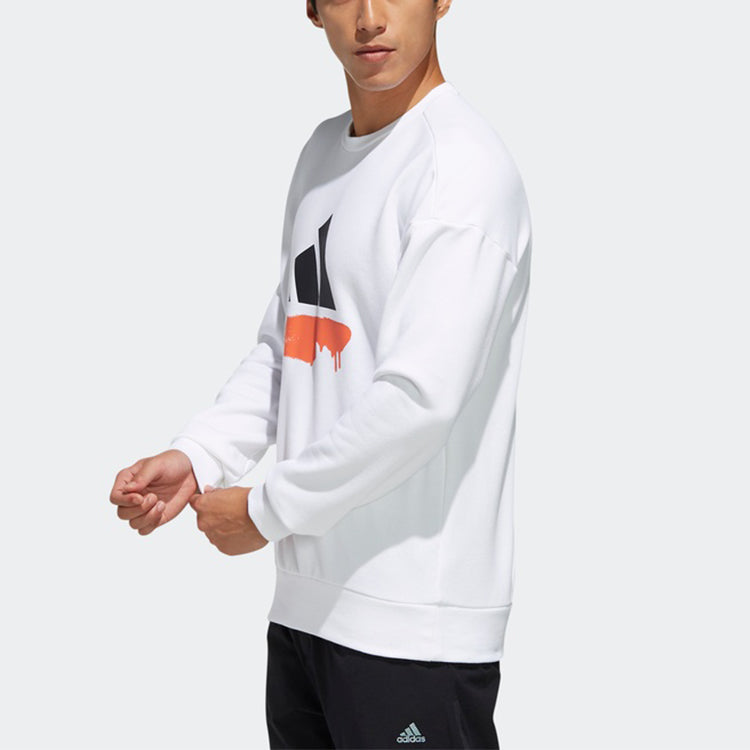adidas O2 SWT BOS Casual Sports Pullover White FM9406