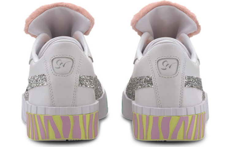 (WMNS) PUMA Cali Fur x Sophia Webster 'White Pink' 370119-01
