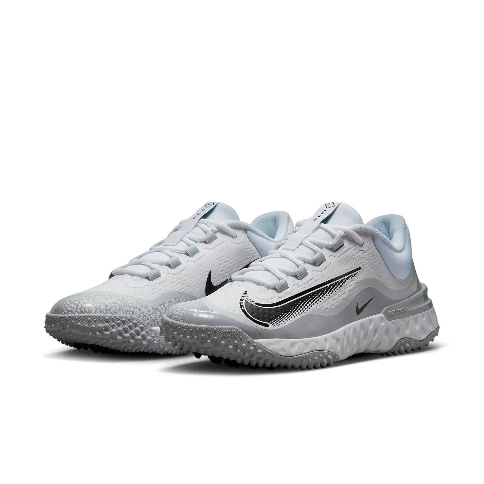 Nike Alpha Huarache Elite 4 TF Turf 'White Wolf Grey' FD2743-100