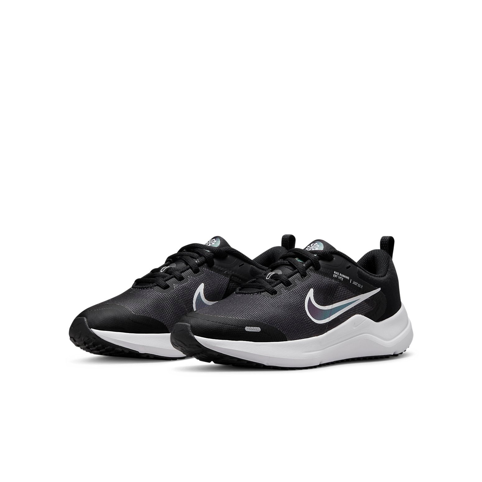 (GS) Nike Downshifter 12 'Black Dark Smoke Grey' DM4194-003