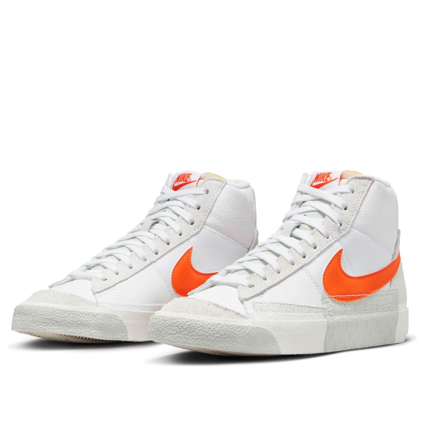 Blazer Mid Pro Club 'White Safety Orange Sail' DQ7673-103