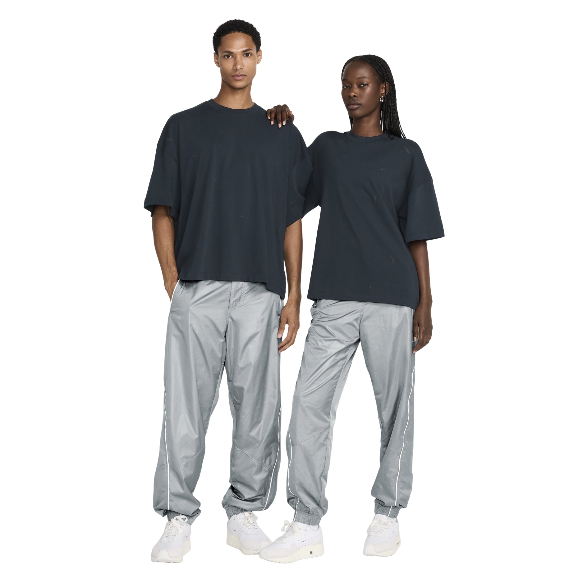 Nike x Jacquemus Short Sleeve T-Shirt Asia Sizing 'Dark Obsidian' HF7112-475
