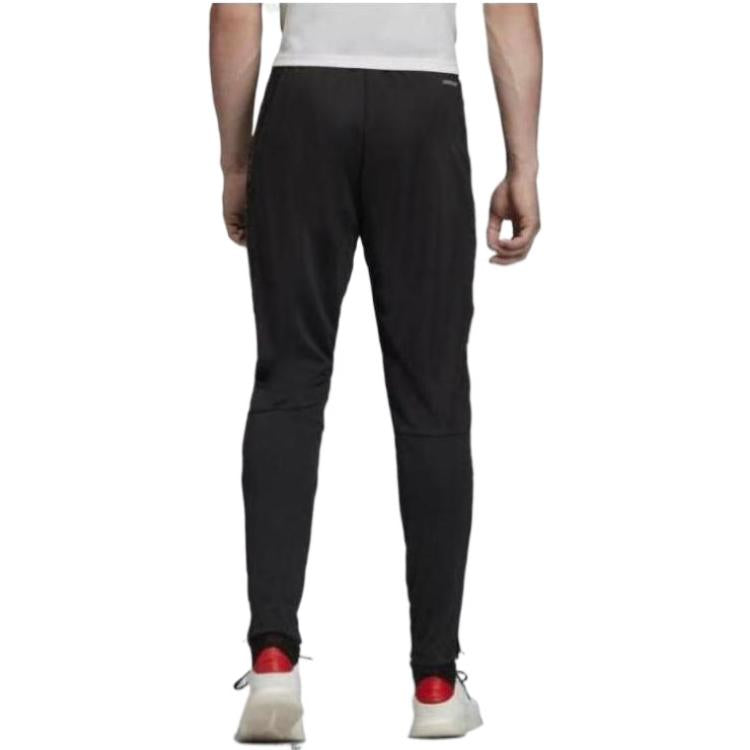 adidas Quick Dry Side Printing Soccer/Football Sports Pants Black FK9004