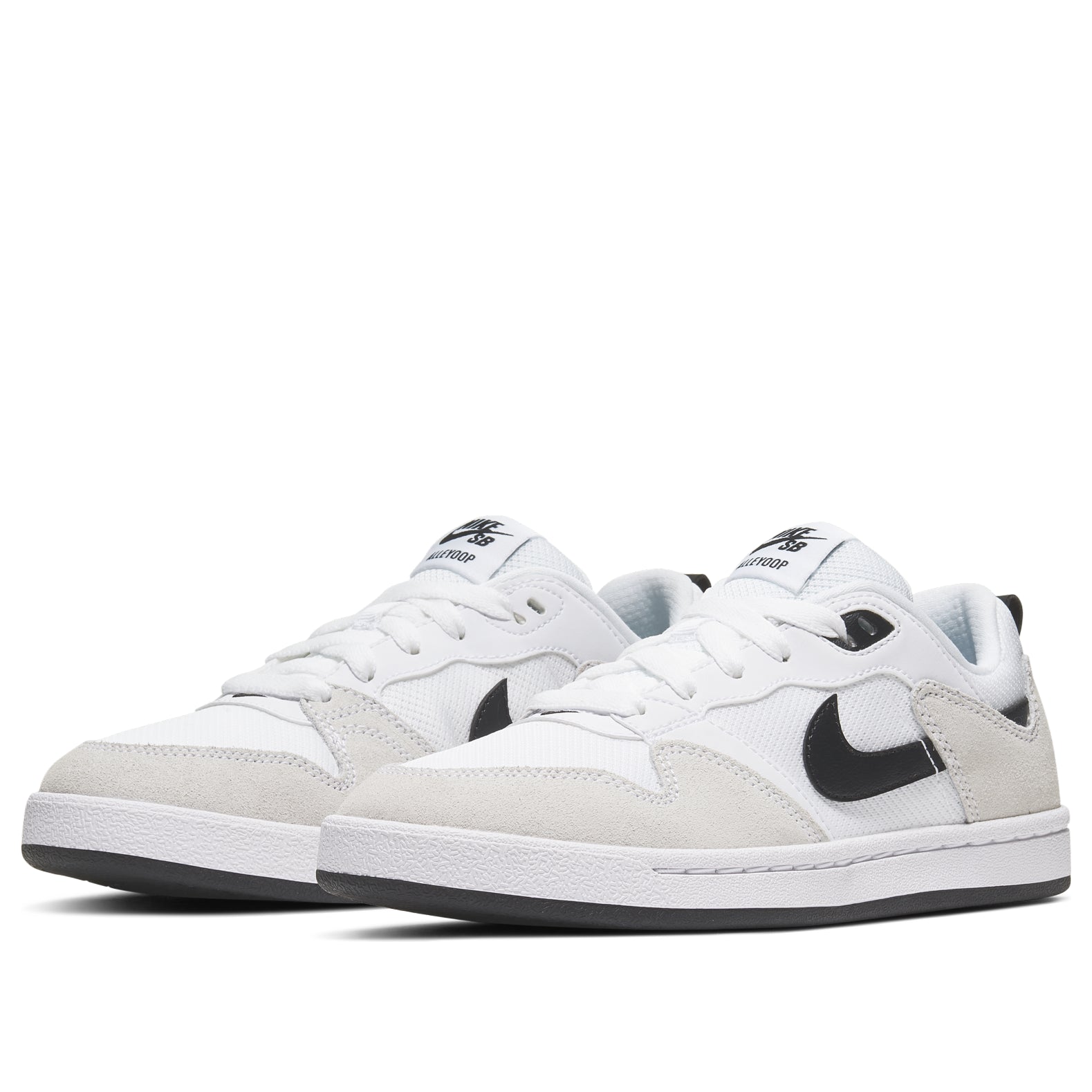 (WMNS) Nike Alleyoop SB 'White Black' CQ0369-100