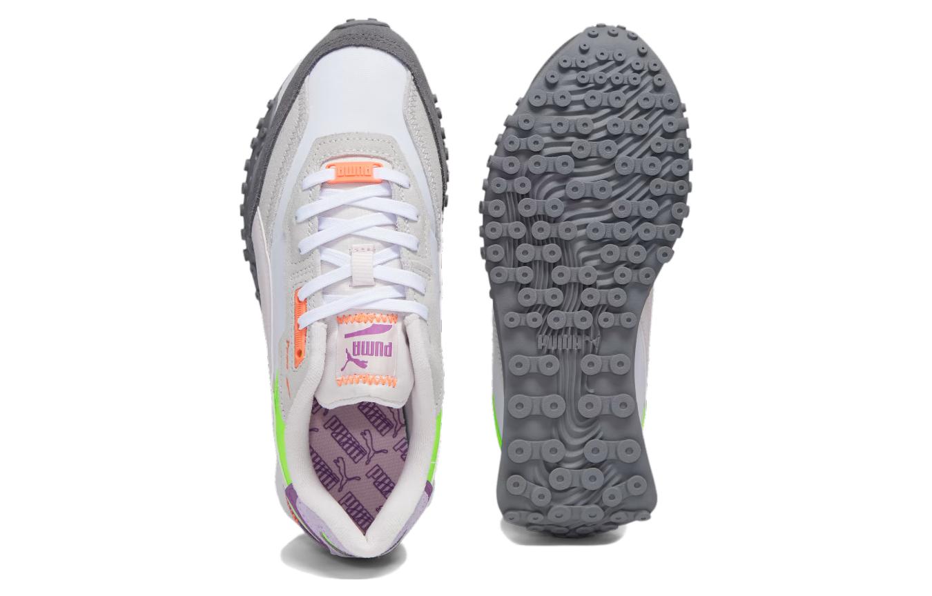 (WMNS) PUMA Blacktop Rider 'Cool Dark Grey Lime' 395461-12