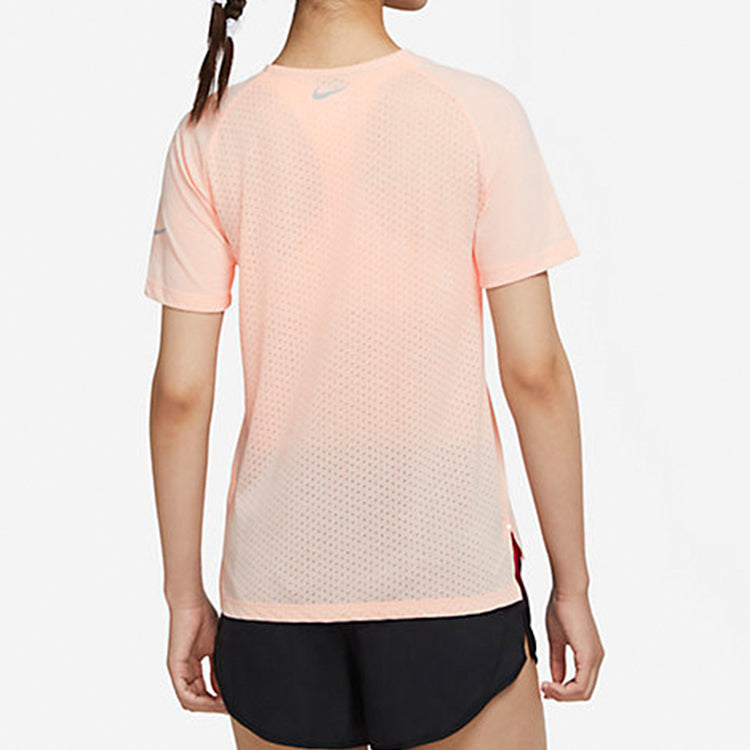 (WMNS) Nike Running Summer Fun Breathable Quick Dry 'coral red' CW4815-613