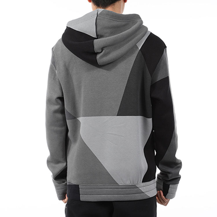 Nike Kyrie Irving Colorblock Zipper Hooded Jacket 'Grey' BV9286-010