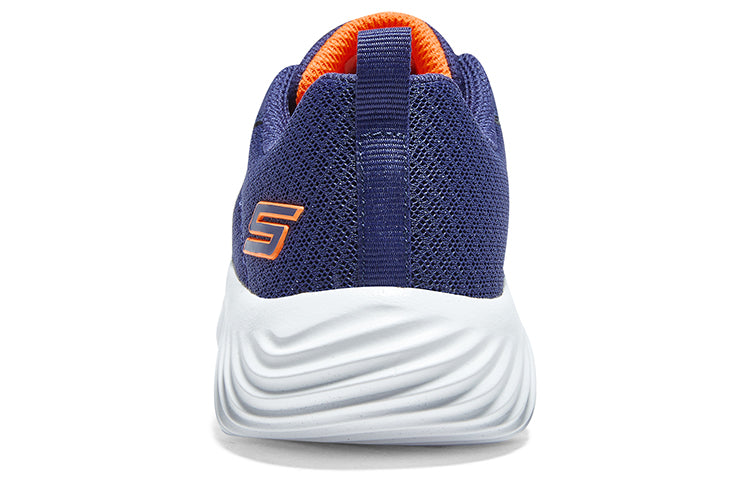 (GS) Skechers Bounder - Karonik Shoes 'Blue Orange' 403745L-NVY