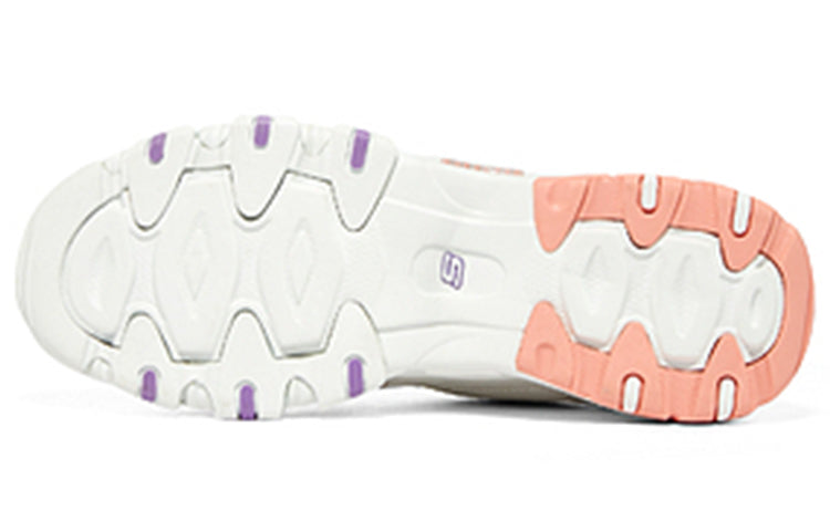 (WMNS) Skechers D'Lites 2.0 'White Pink Purple' 896091-WCLV