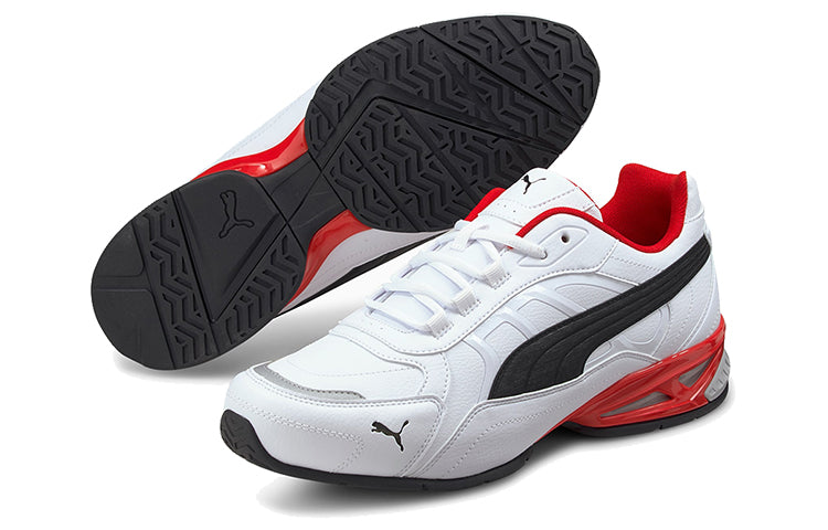 PUMA Respin Sl Low Top White/Black/Red 368846-04