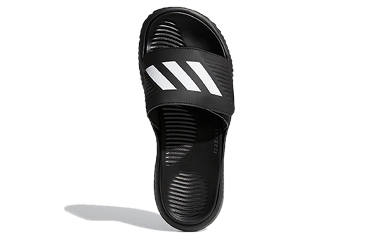 adidas Alphabounce Slide 'Black White' FZ0387
