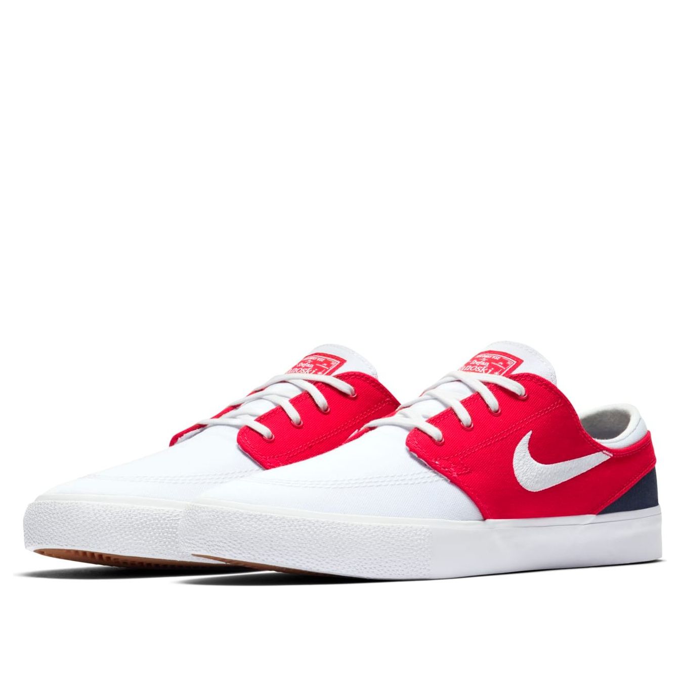 Nike Zoom Stefan Janoski Canvas RM SB 'White University Red' AR7718-105