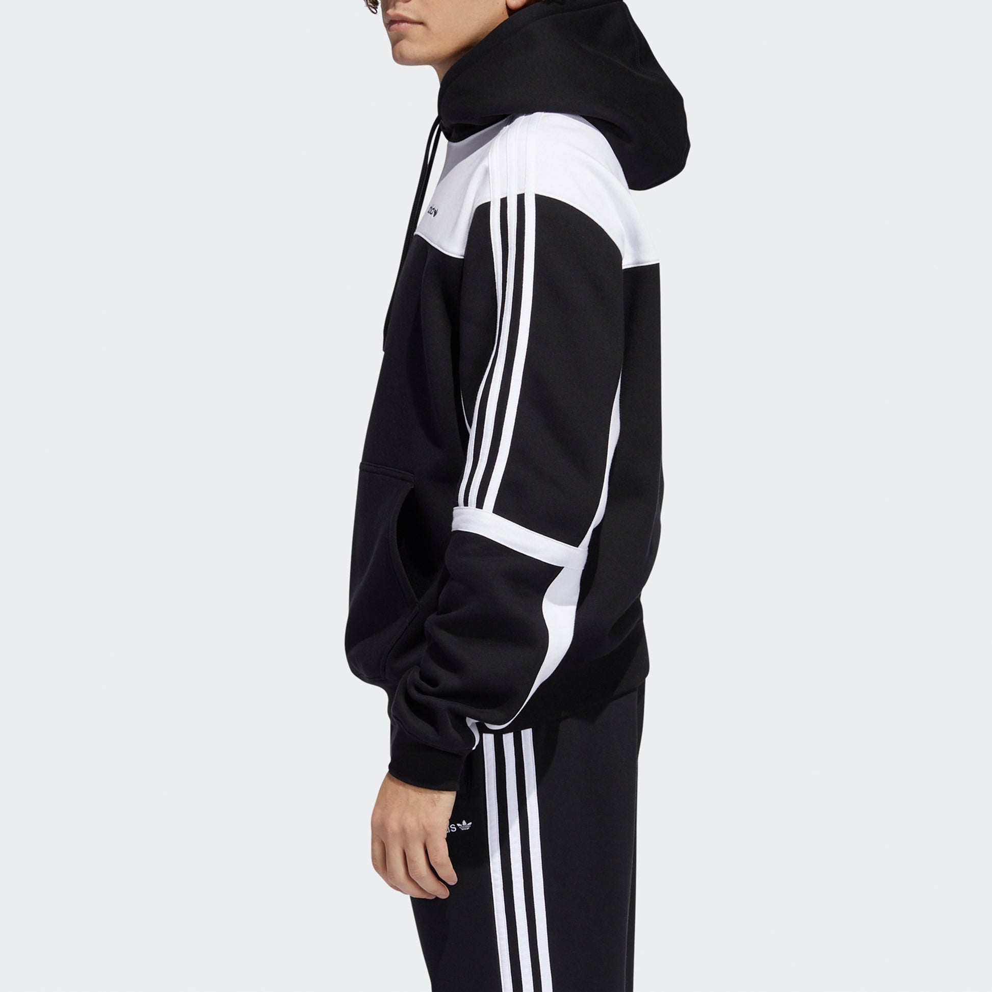 adidas originals Logo Printing Colorblock Sports Black White GD2077