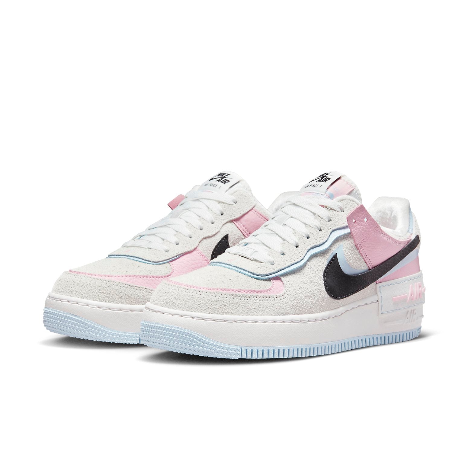 (WMNS) Nike Air Force 1 Shadow 'Hoops Pack - Medium Soft Pink' DX3358-100