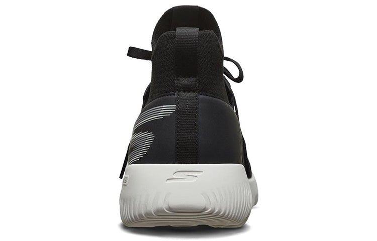 (WMNS) Skechers Go Focus High-Top Black 667021-BKW