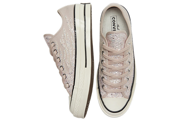 (WMNS) Converse Chuck Taylor All Star 1970s Classic Glitter Shine Low Top Sneakers 569537C
